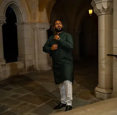 Deep Green Kameez Shalwar