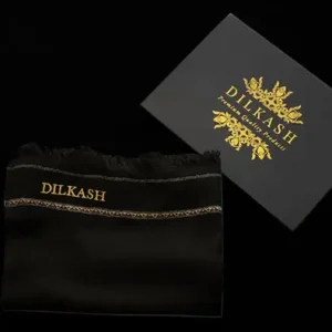 Mens Wool-Blend Shawl in Black