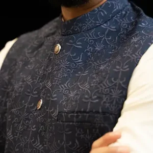 Royal Embroidered Vest