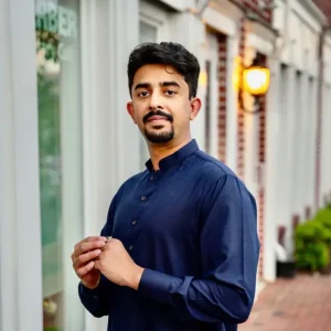 Moonlight Navy Kameez Shalwar