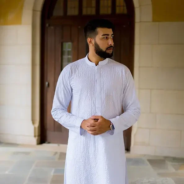 Elegant White Kurta Suit
